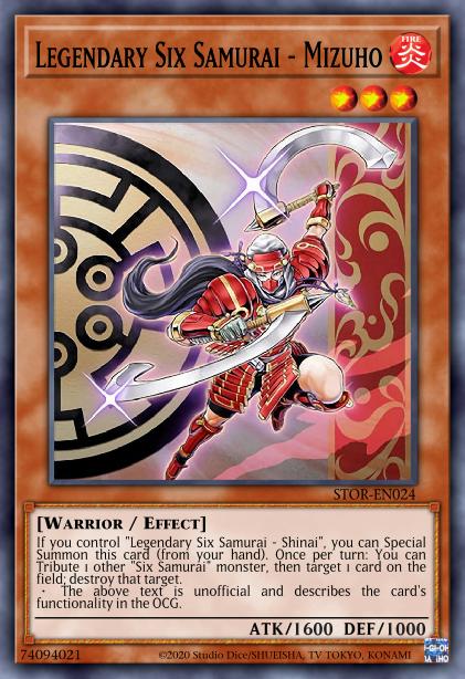 Legendary Six Samurai - Mizuho Card Image