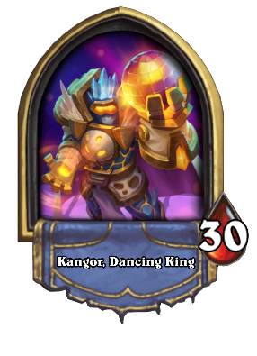Kangor, Dancing King Card Image