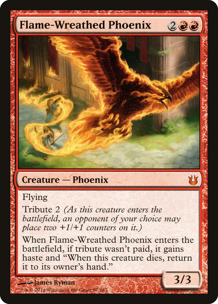 Flame-Wreathed Phoenix Card Image