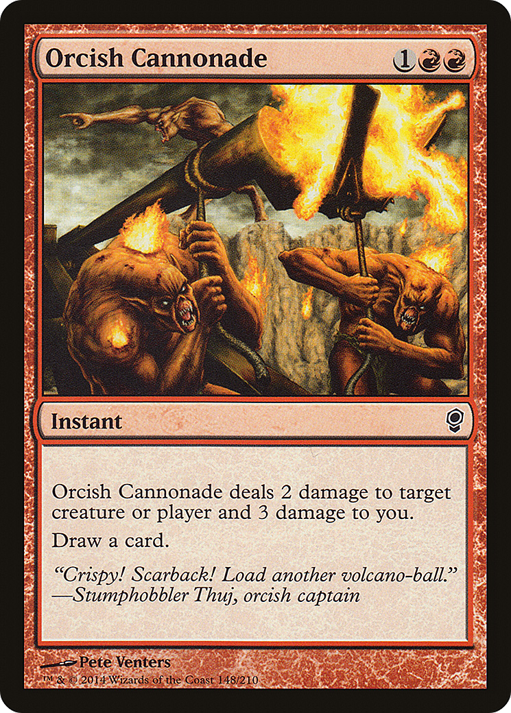 Orcish Cannonade Card Image