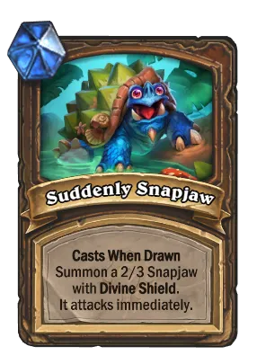 Suddenly Snapjaw Card Image