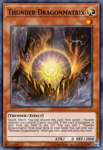 Thunder Dragonmatrix Card Image