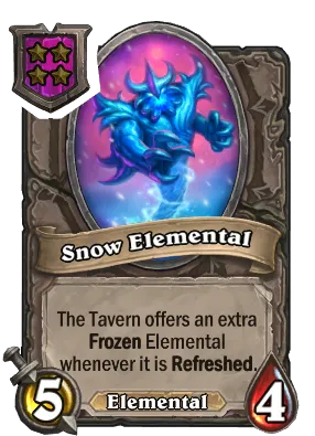 Snow Elemental Card Image