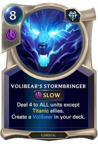 Volibear's Stormbringer Card Image