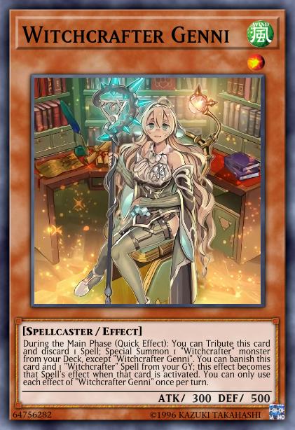 Witchcrafter Genni Card Image