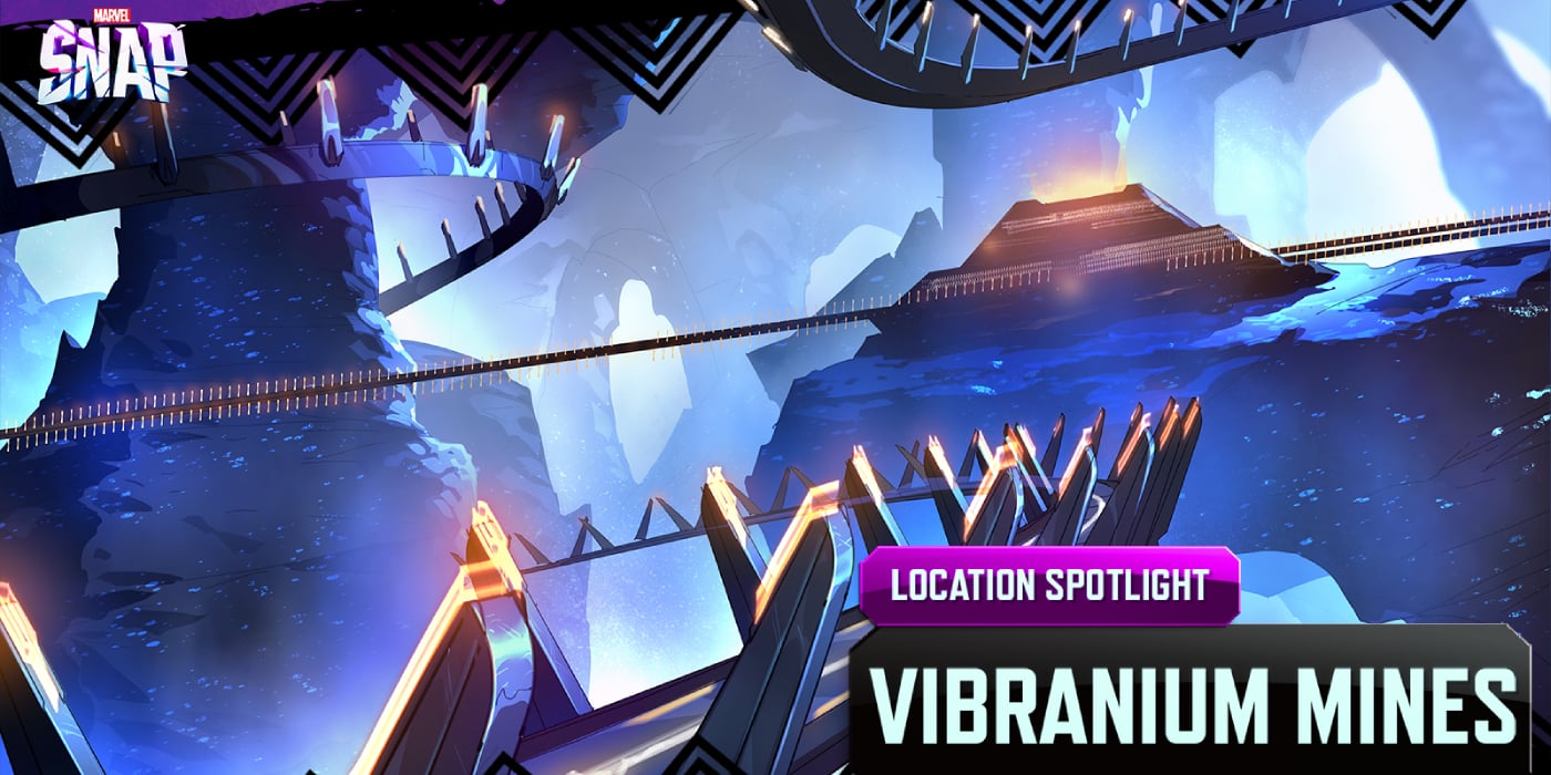 MARVEL SNAP's Featured Location This Week is Vibranium Mines - What's Mined Is Yours!