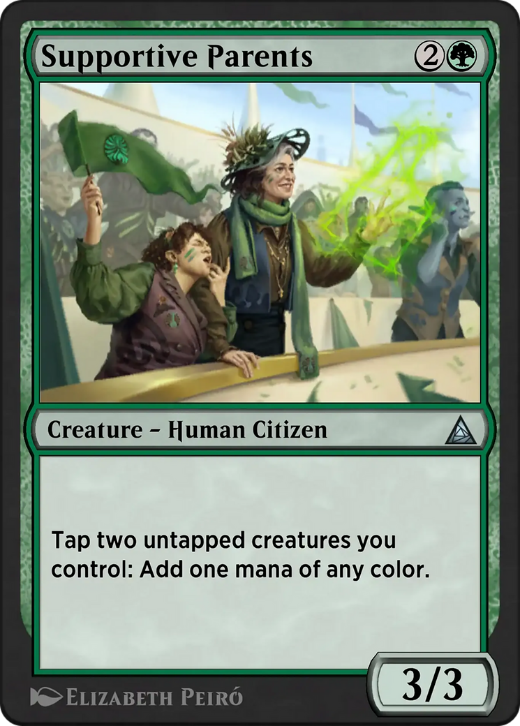 Supportive Parents Card Image