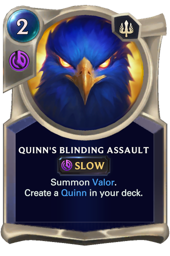 Quinn's Blinding Assault Card Image