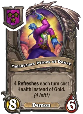 Malchezaar, Prince of Dance Card Image