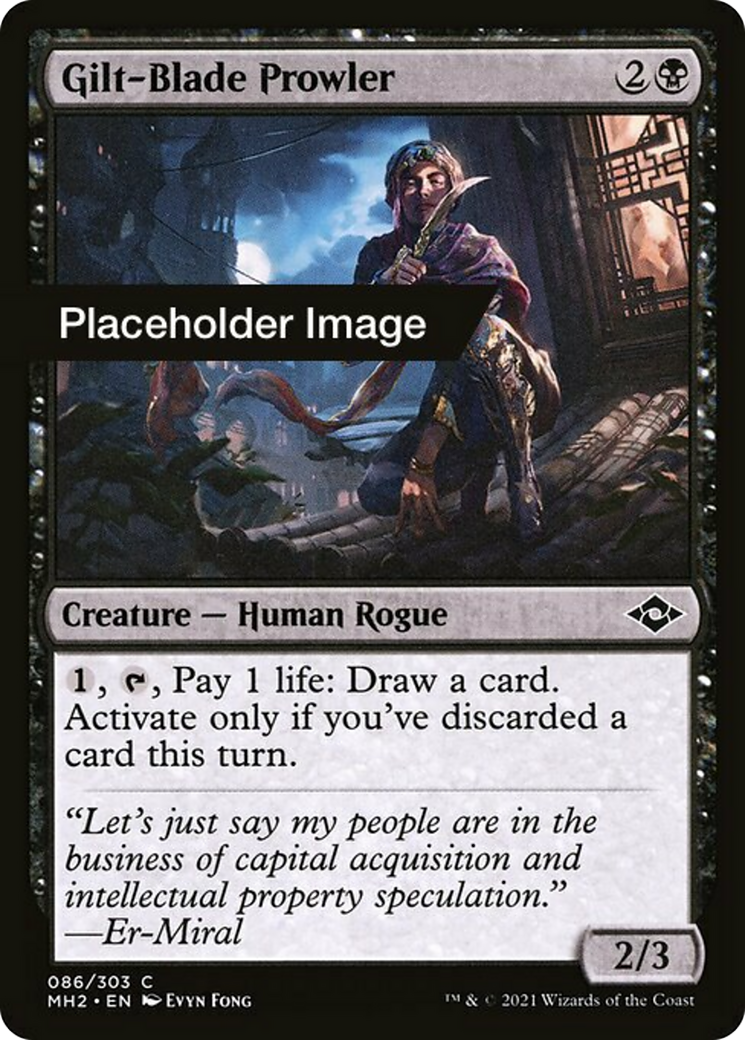 Gilt-Blade Prowler Card Image