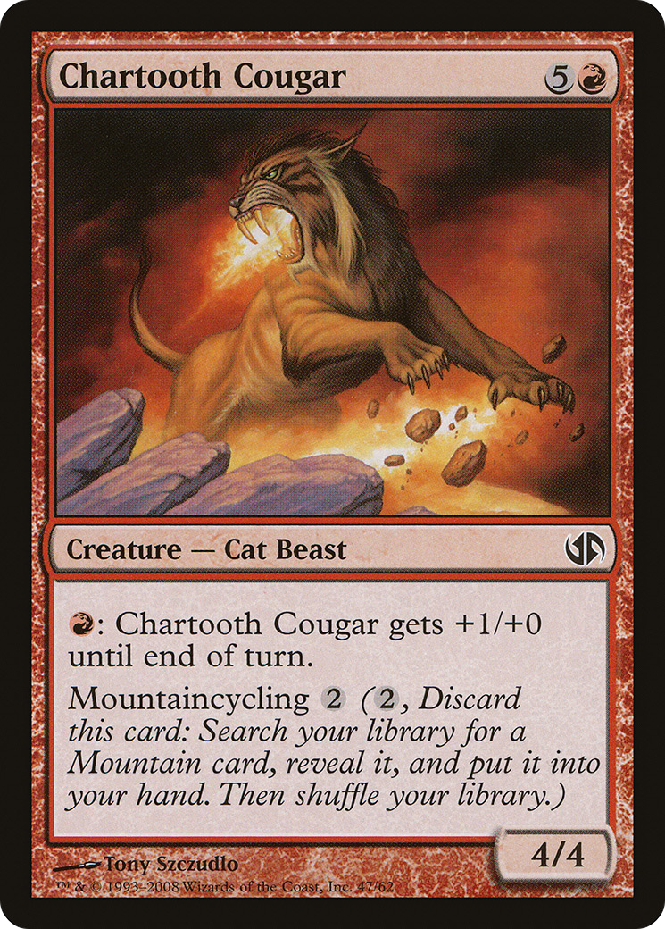 Chartooth Cougar Card Image