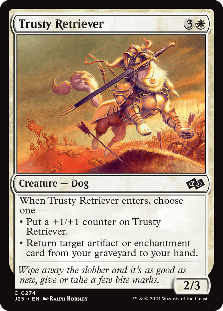 Trusty Retriever Card Image