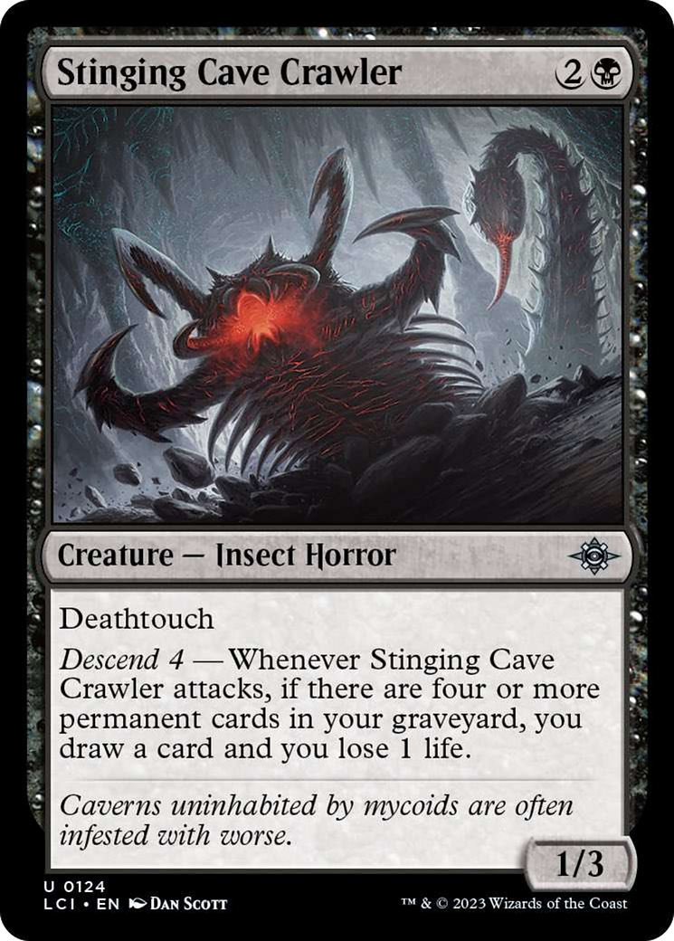 Stinging Cave Crawler Card Image