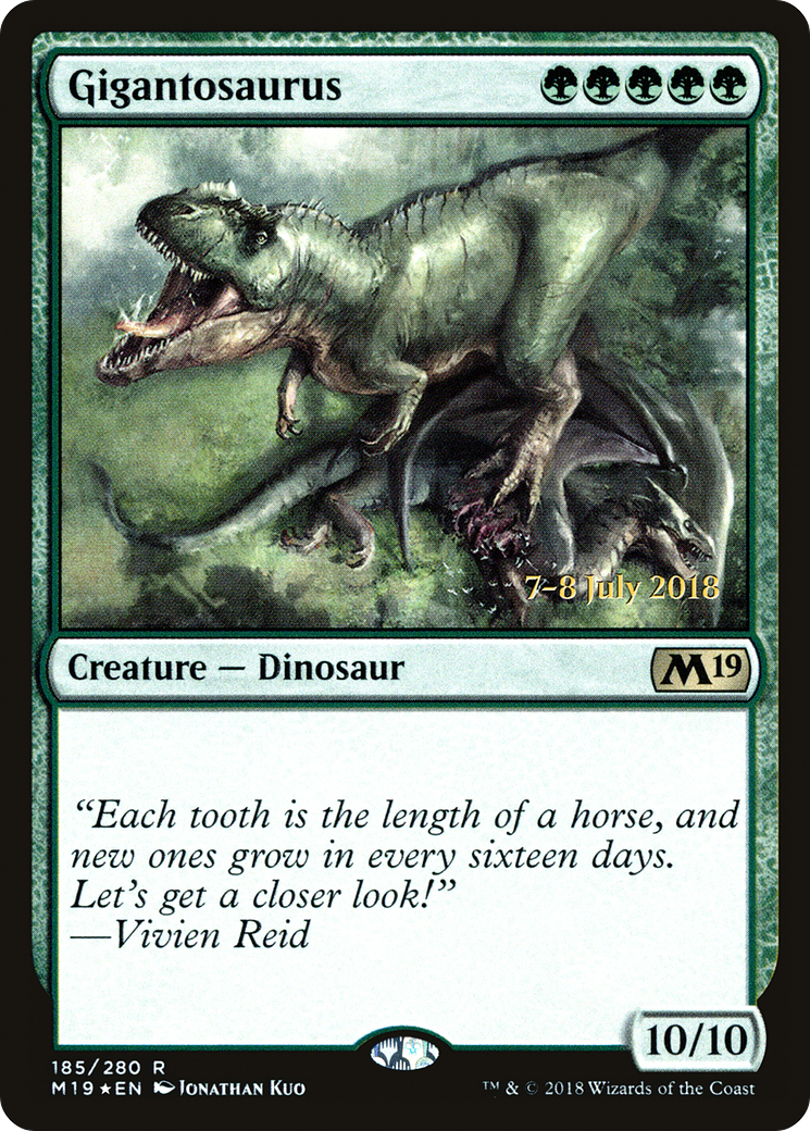 Gigantosaurus Card Image