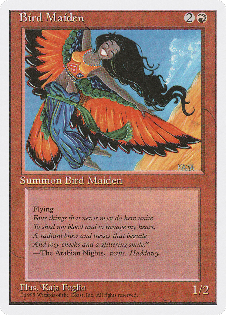 Bird Maiden Card Image