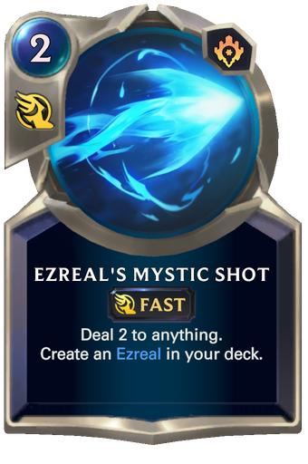 Ezreal's Mystic Shot Card Image