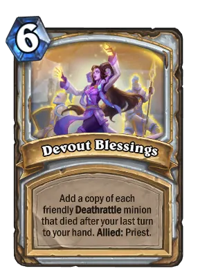 Devout Blessings Card Image