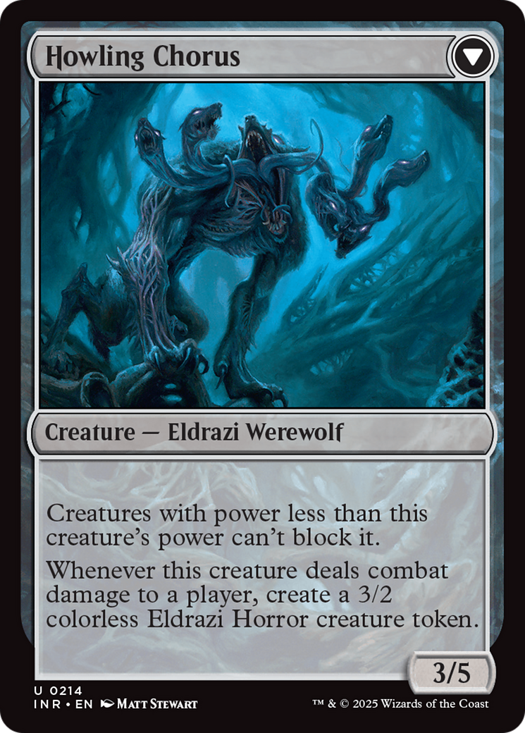 Shrill Howler // Howling Chorus Card Image