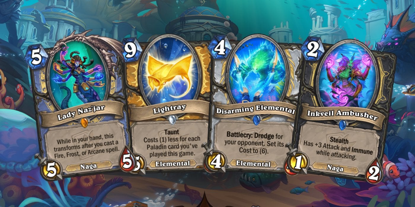 Our Thoughts on Throne of the Tides' New Mage, Paladin, Priest & Rogue Cards Coming to Hearthstone