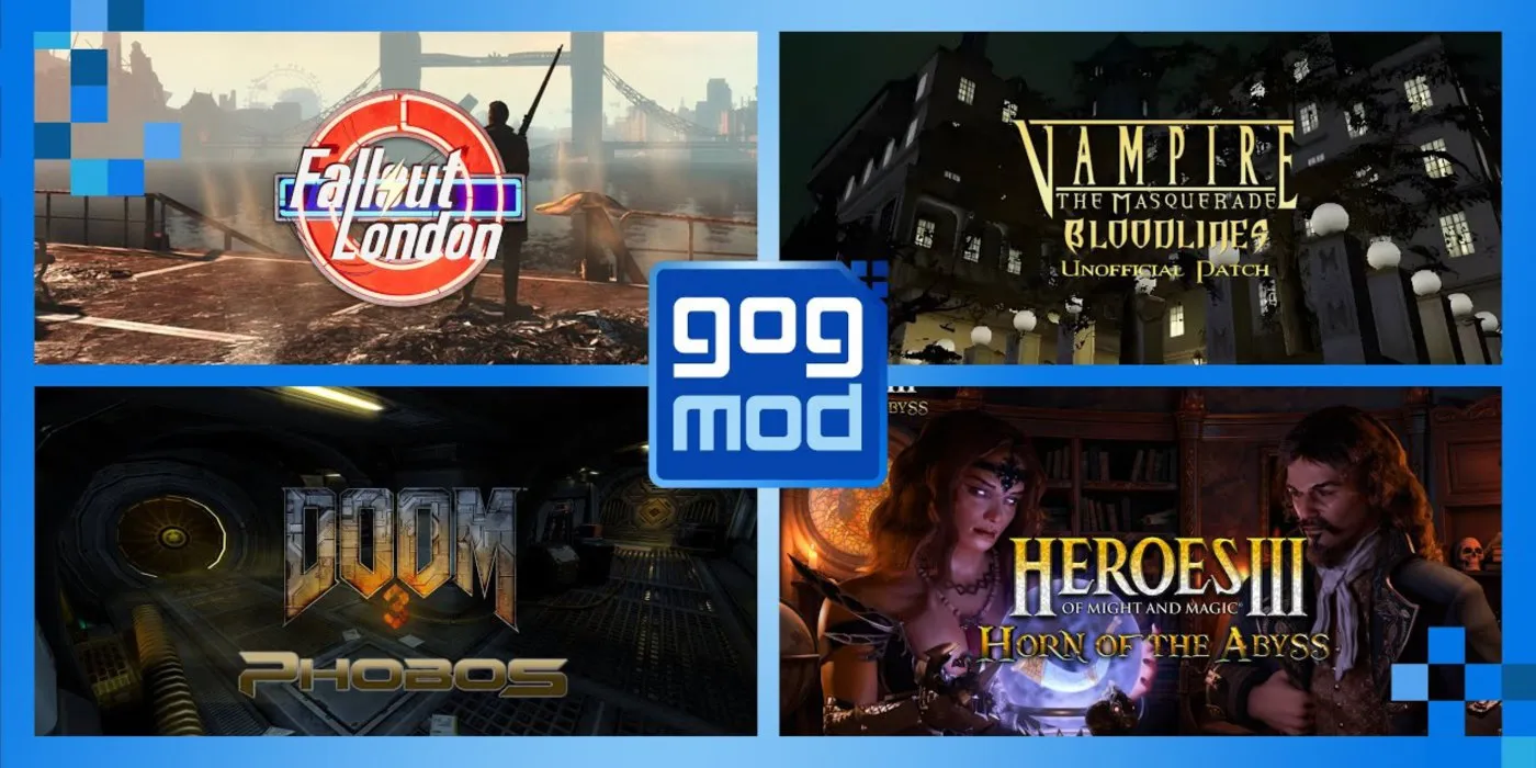 GOG Overhauled Mod Support to Their Store - Install Mods for a Selection of Games With Just One Click
