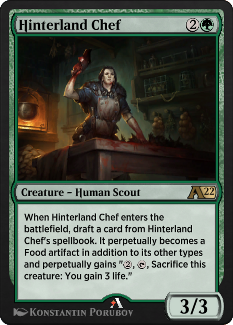 Hinterland Chef Card Image