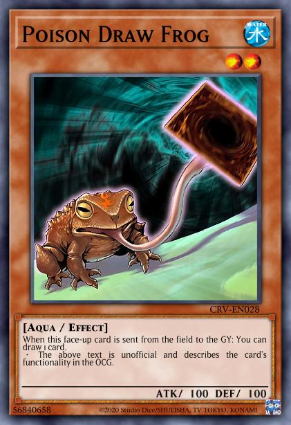 Poison Draw Frog Card Image