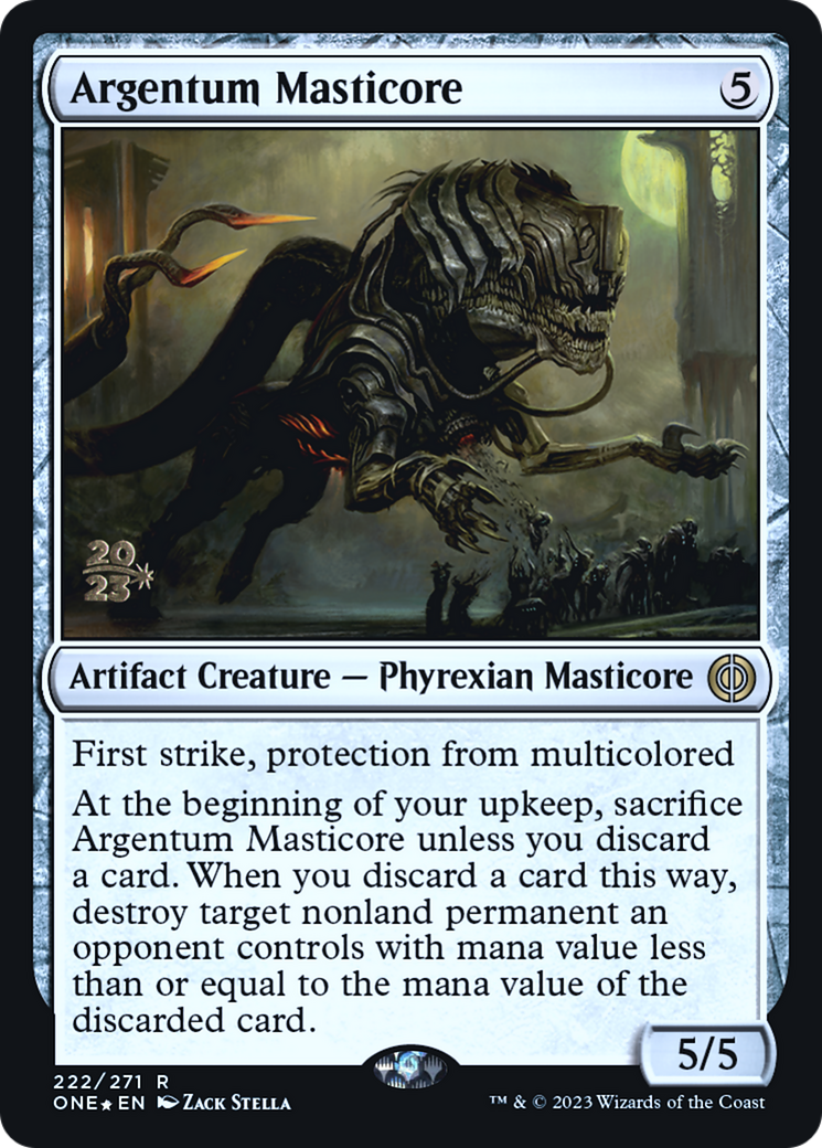 Argentum Masticore Card Image