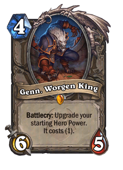 Genn, Worgen King Card Image