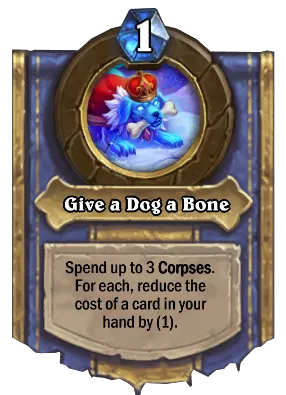 Give a Dog a Bone Card Image