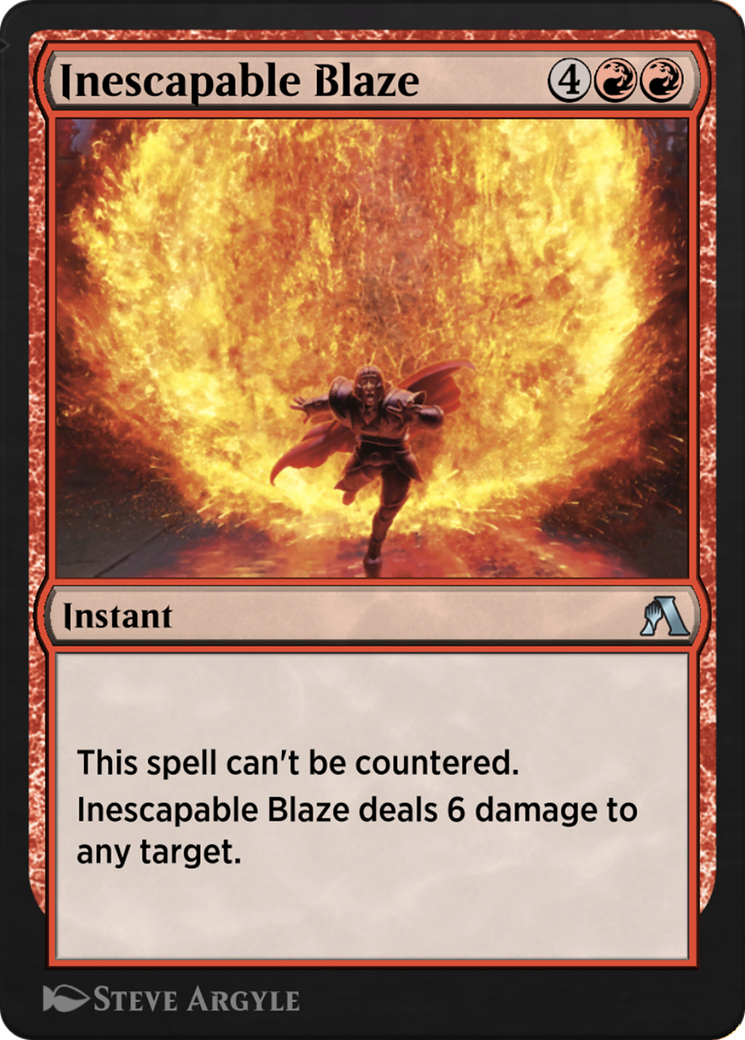 Inescapable Blaze Card Image