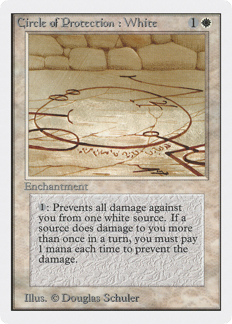 Circle of Protection: White Card Image