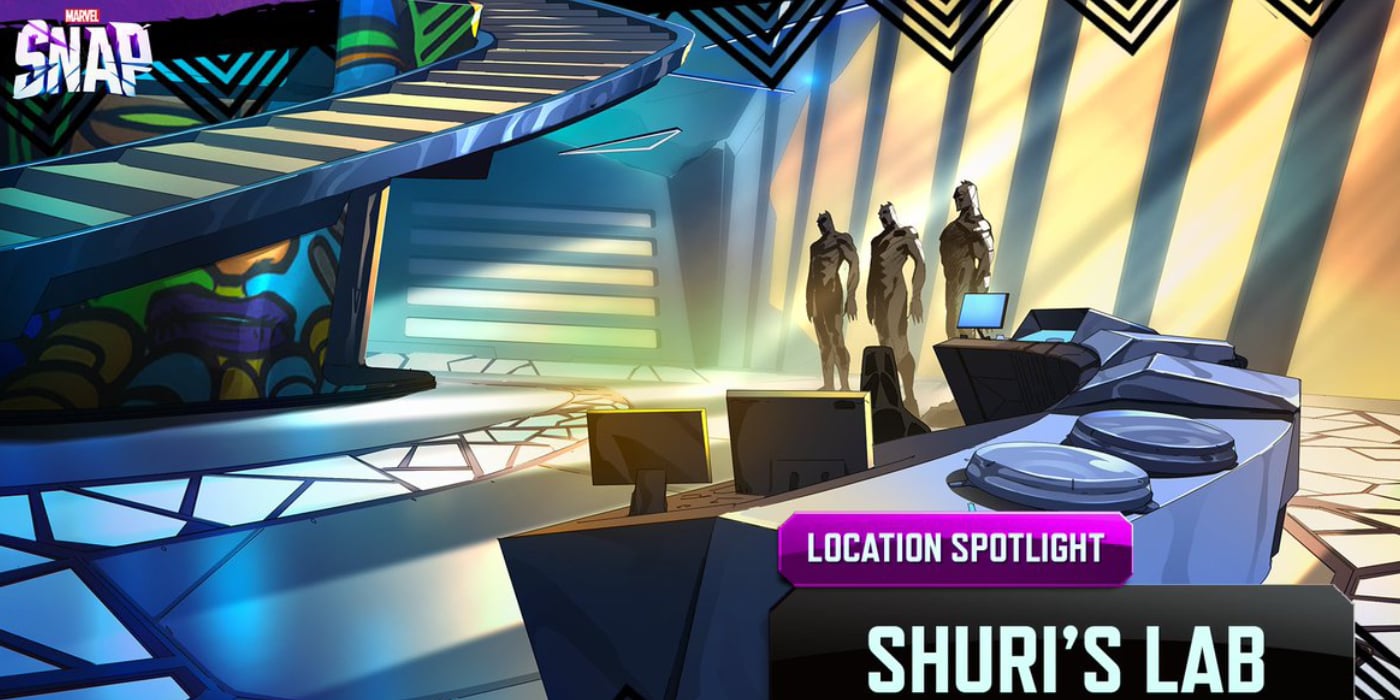 MARVEL SNAP's Featured Location This Week is Shuri's Lab - Double the Fun!