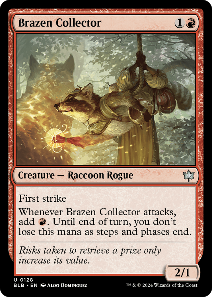 Brazen Collector Card Image