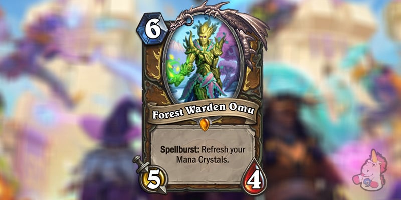 Forest Warden Omu is a New Druid Legendary Revealed for Hearthstone's Scholomance Academy Expansion