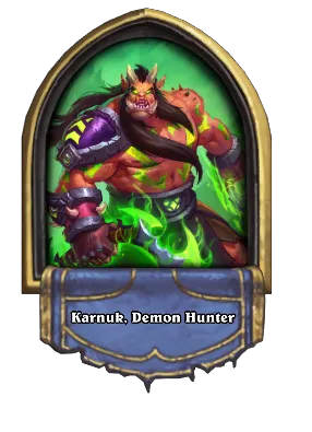 Karnuk, Demon Hunter Card Image