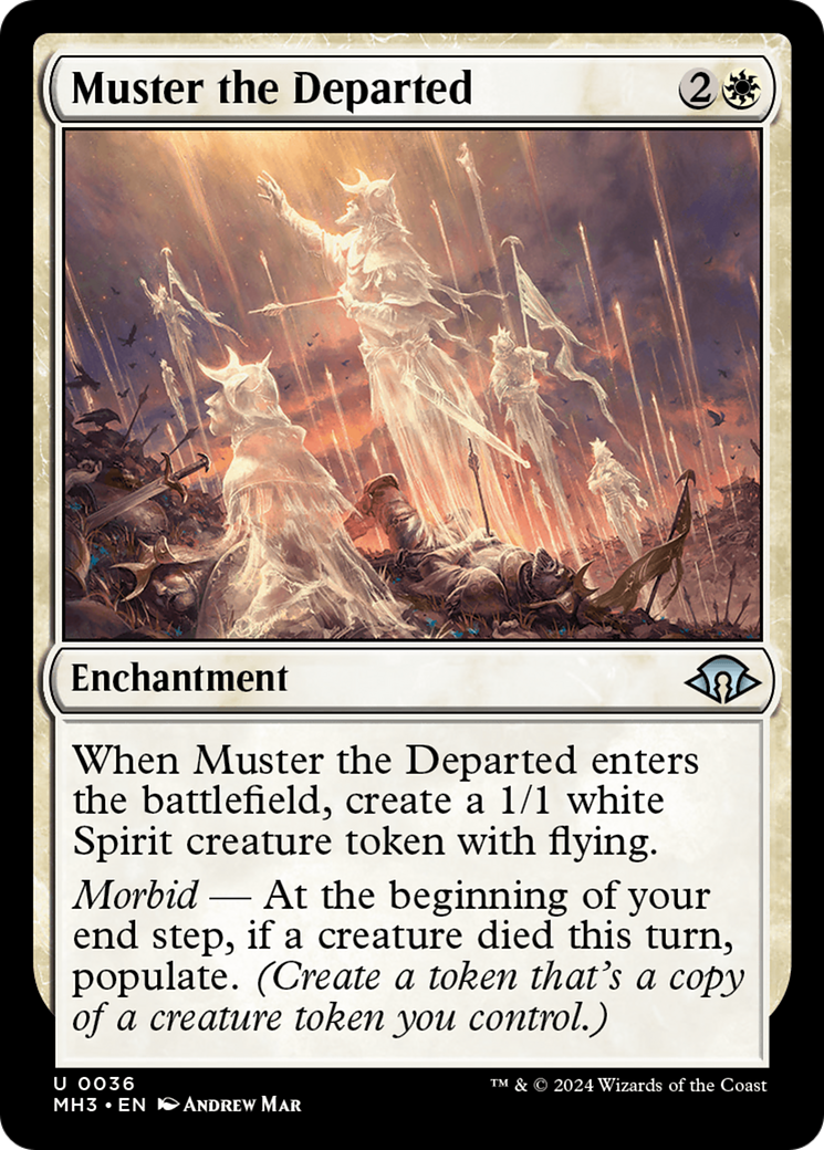 Muster the Departed Card Image