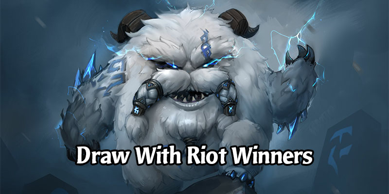 Draw With Riot Competition Winners