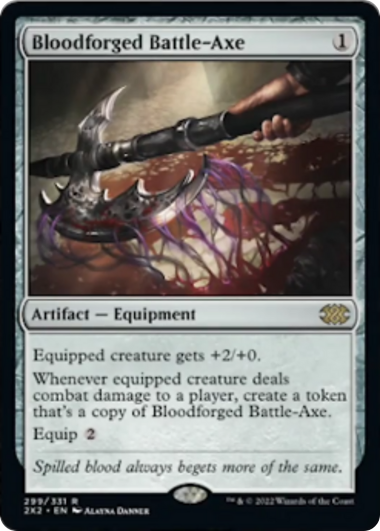 Bloodforged Battle-Axe Card Image