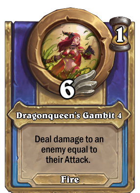 Dragonqueen's Gambit 4 Card Image