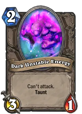 Dark Unstable Energy Card Image