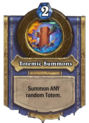 Totemic Summons Card Image