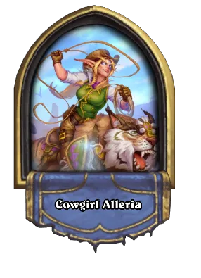 Cowgirl Alleria Card Image