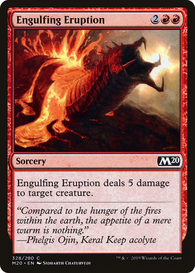 Engulfing Eruption Card Image