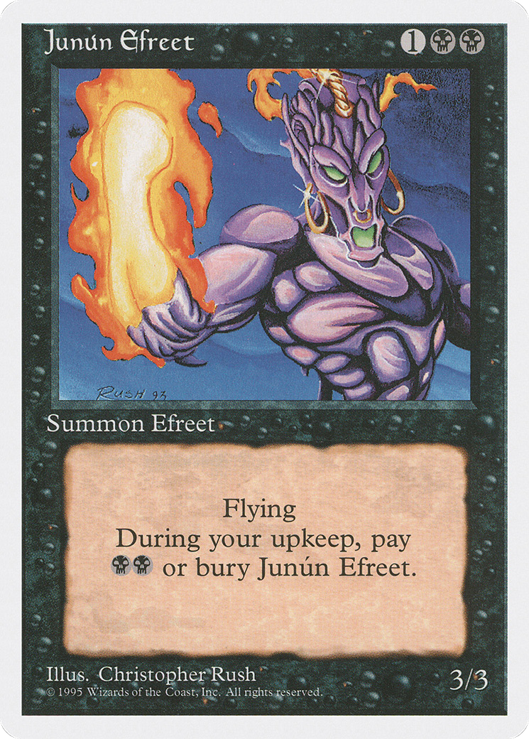 Junún Efreet Card Image