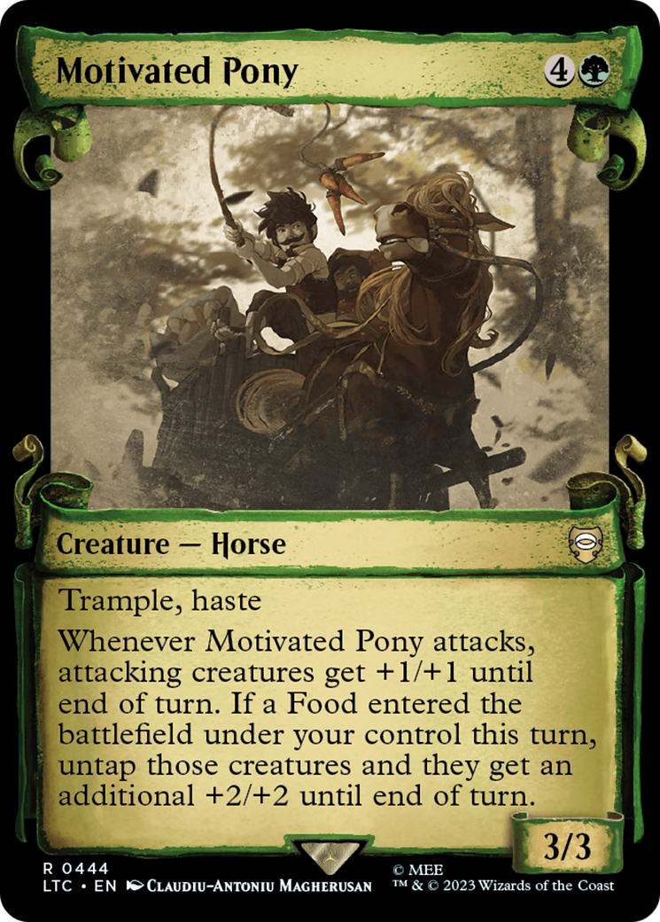 Motivated Pony Card Image