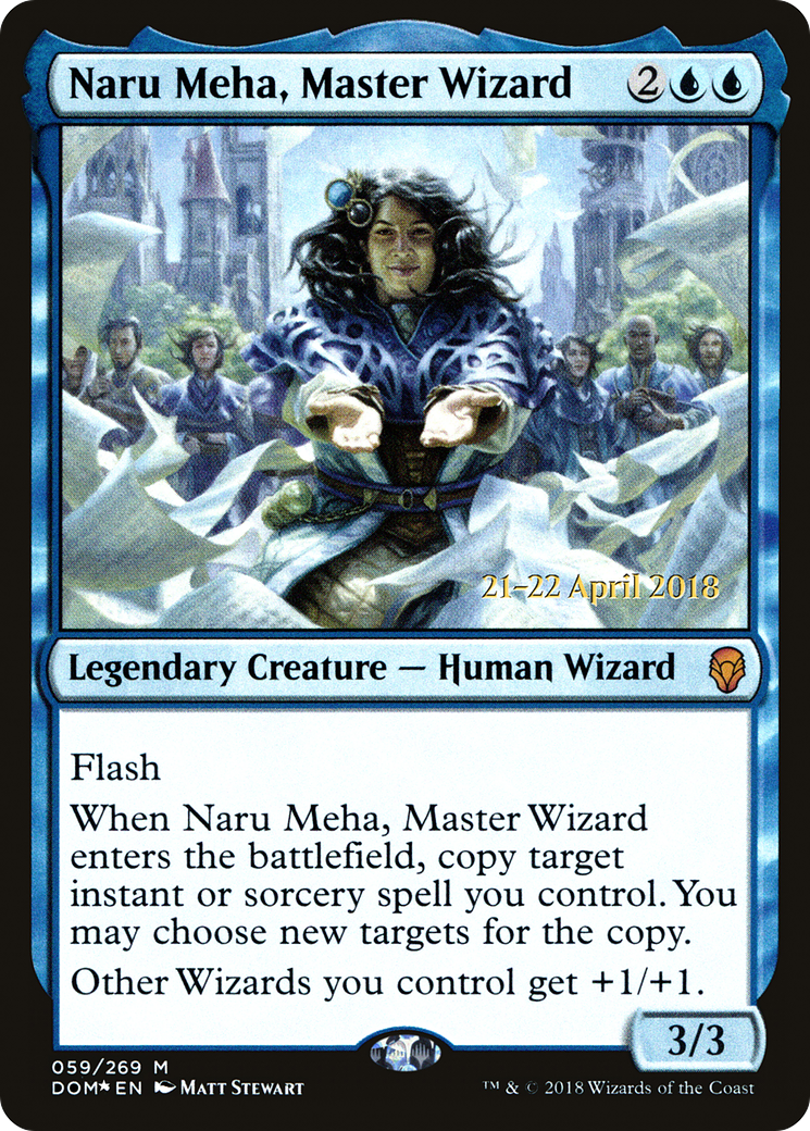 Naru Meha, Master Wizard Card Image