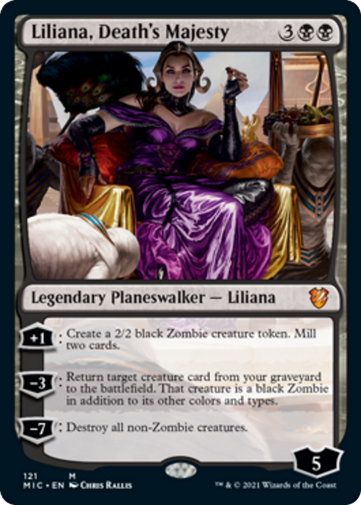 Liliana, Death's Majesty Card Image