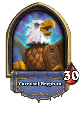 Carousel Gryphon Card Image