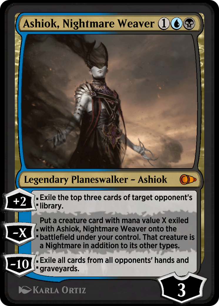 Ashiok, Nightmare Weaver Card Image