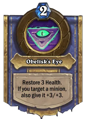 Obelisk's Eye Card Image